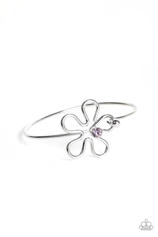 Floral Innovations Purple Bracelet