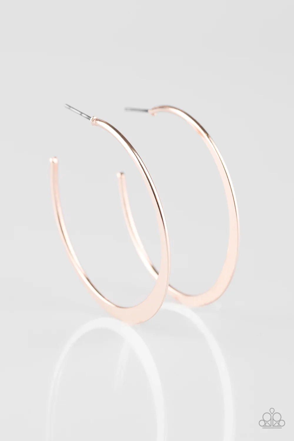 Classically Casual Rose Gold Paparazzi Earrings
