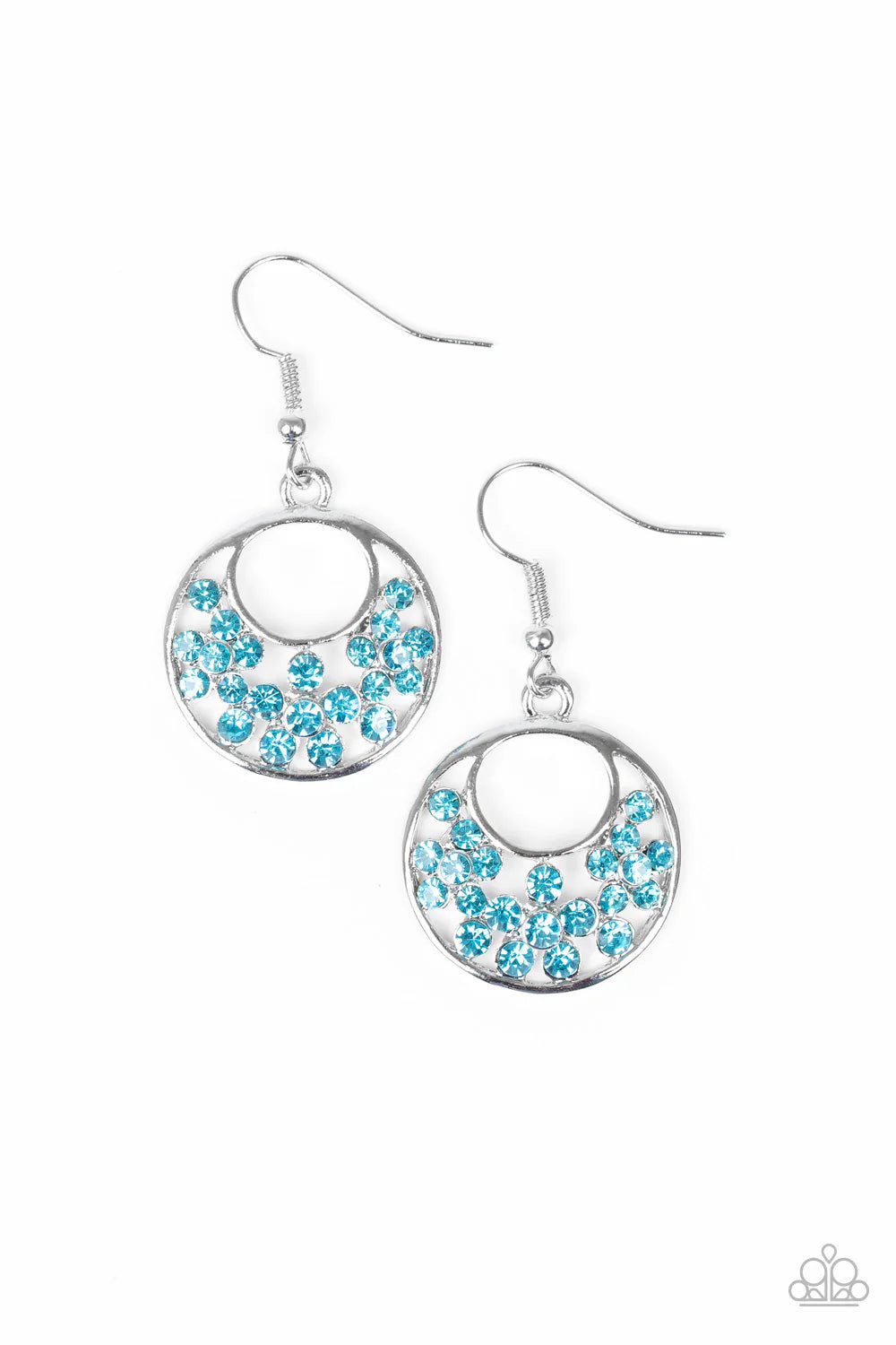 Sugary Shine Blue Paparazzi Earrings