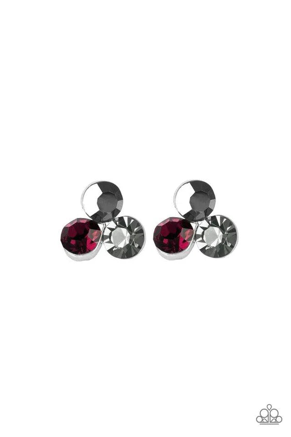 Everything Must GLOW Purple Earrings