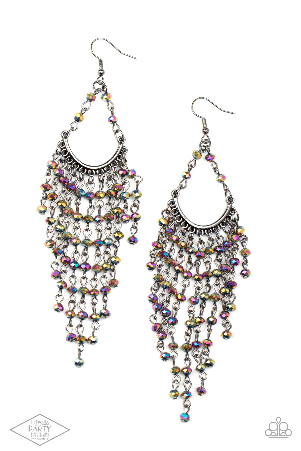 Metro Confetti Multi Paparazzi Life of the Party Earrings