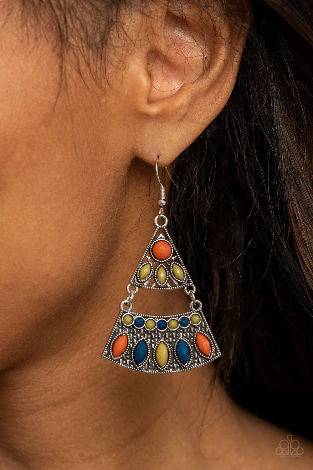 Desert Fiesta Multi Paparazzi Earrings