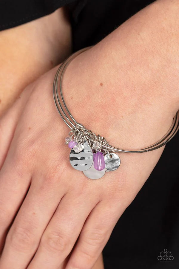 Secret Paradise Purple Paparazzi Bracelet
