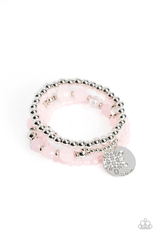 Surfer Style Pink Paparazzi Bracelet