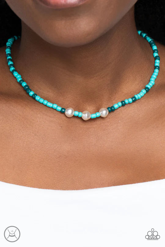 I Can SEED Clearly Now Green Paparazzi Necklace