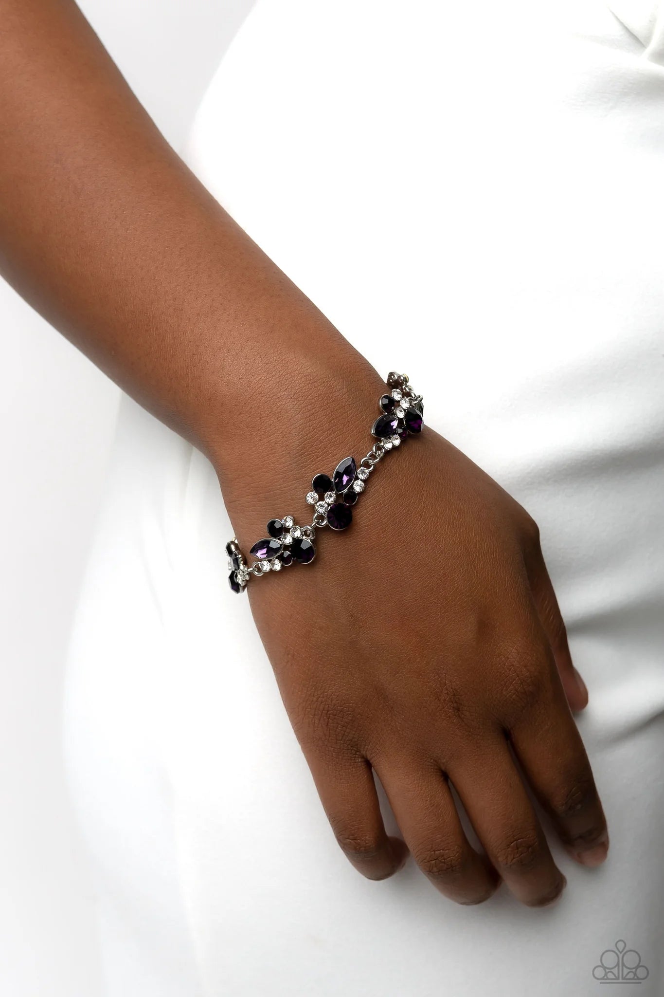 Poolside Perfection Purple Bracelet