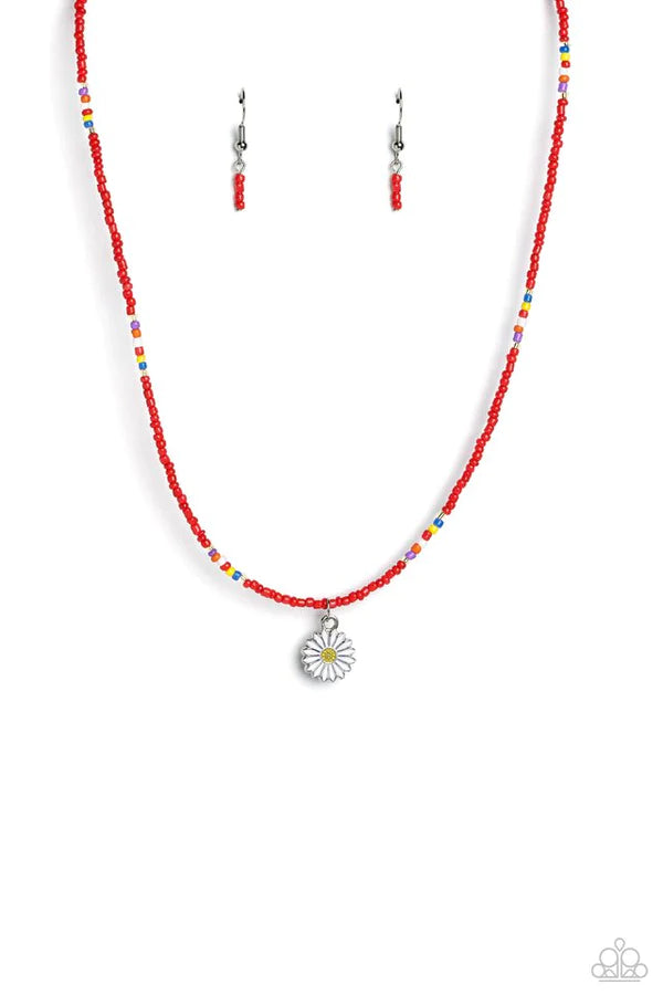 Charing Chance Red Necklace