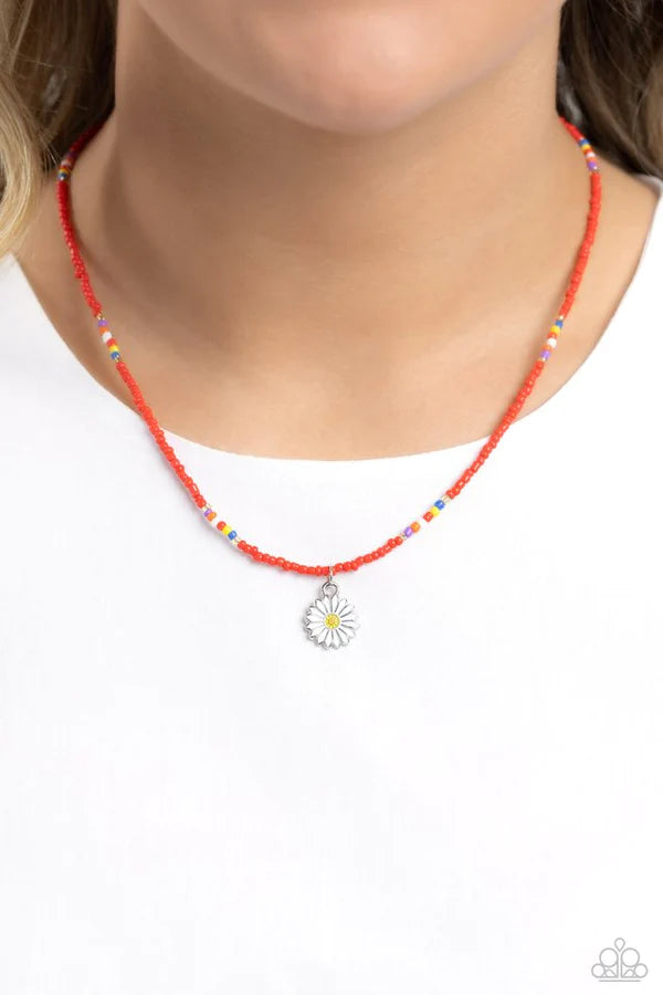 Charing Chance Red Necklace