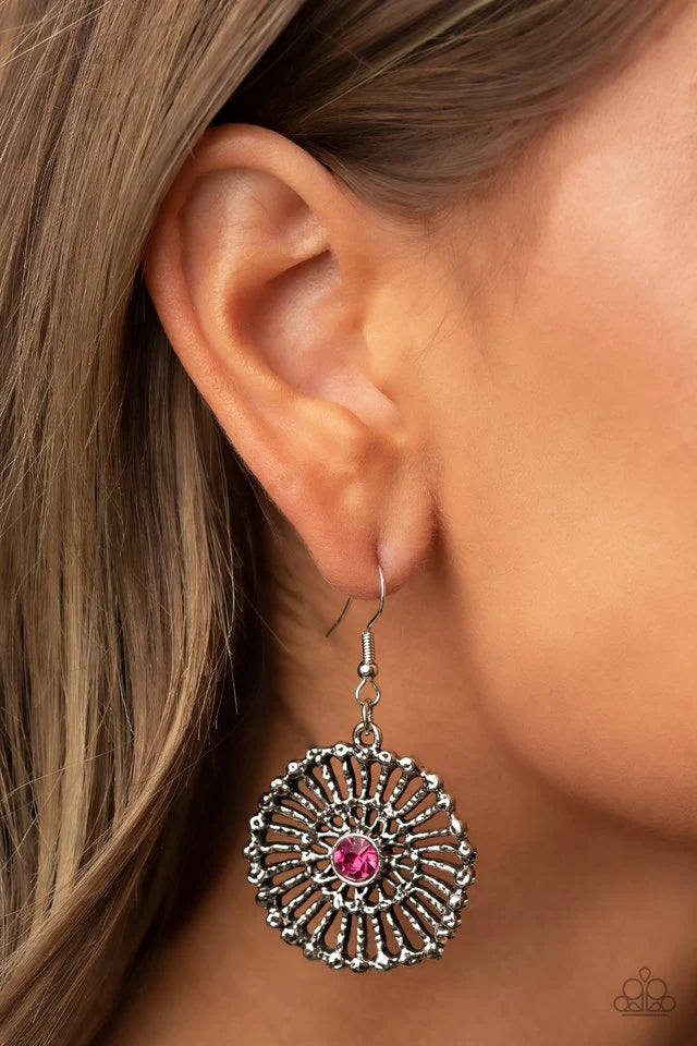 Tangible Twinkle Pink Earrings