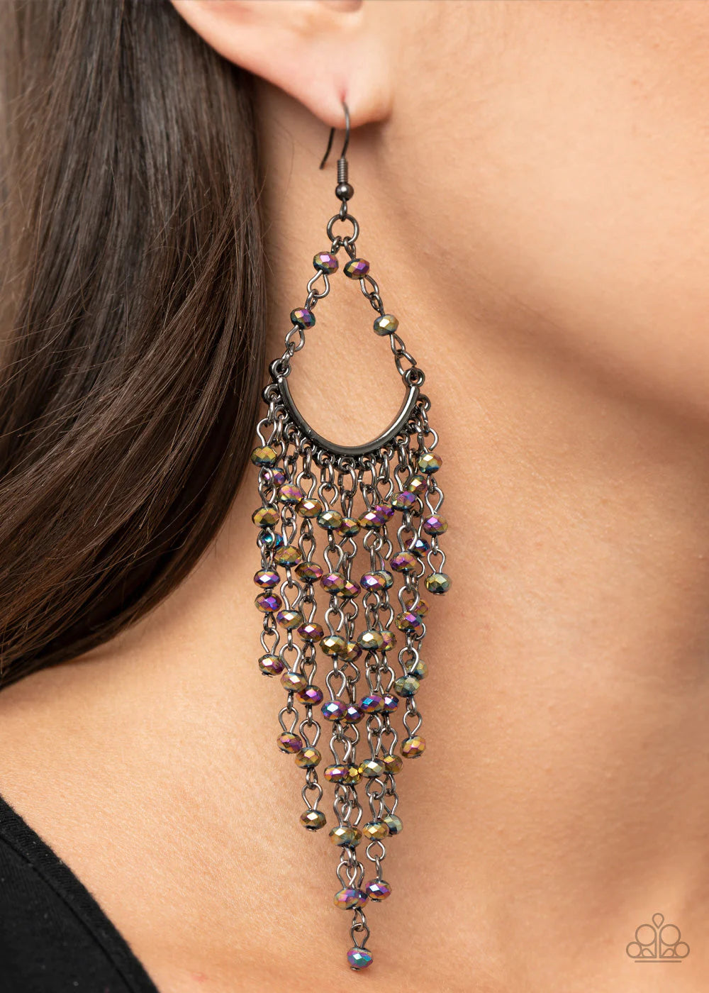 Metro Confetti Multi Paparazzi Life of the Party Earrings