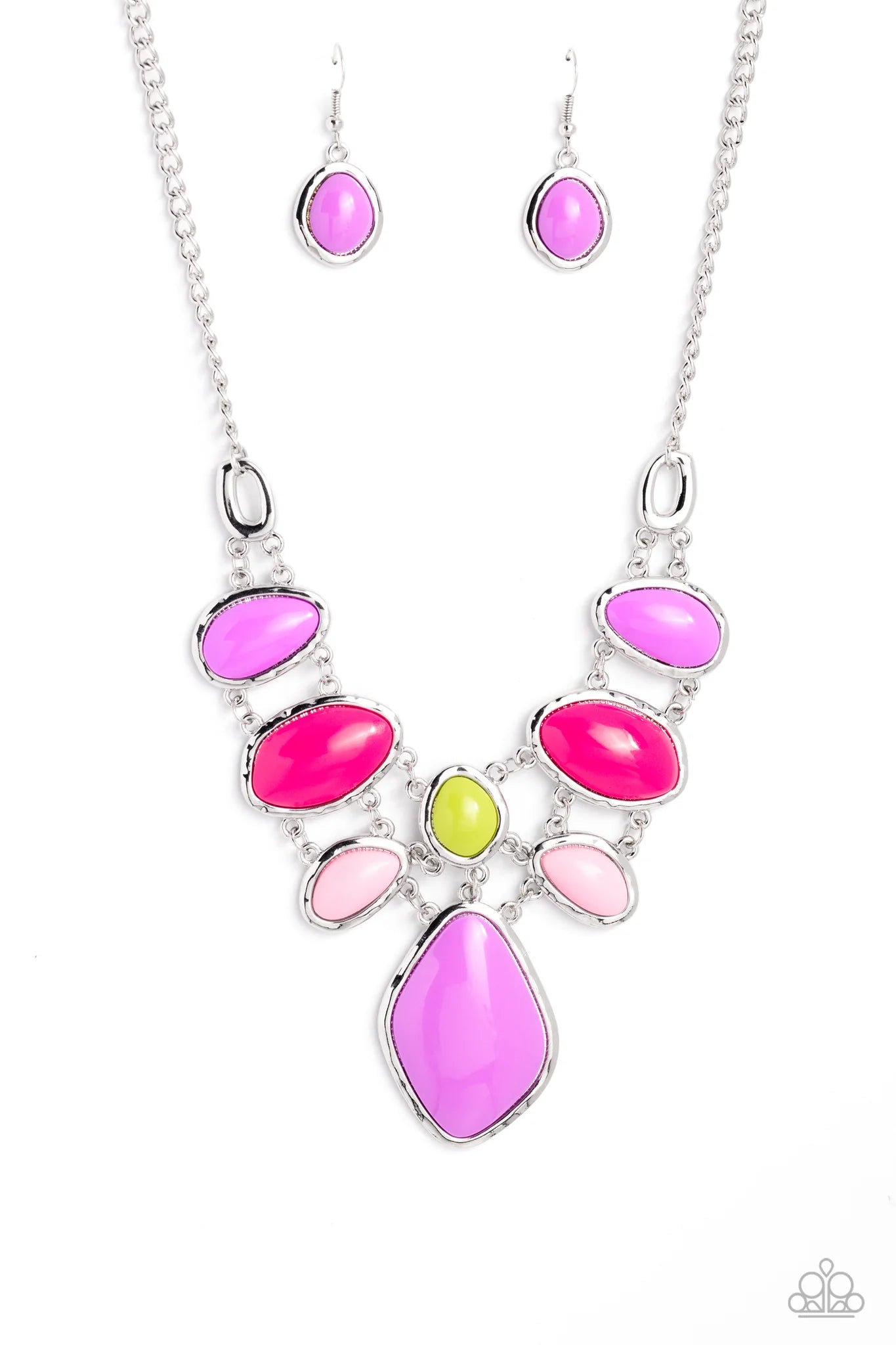 Dreamily Decked Out Multi Paparazzi Necklace