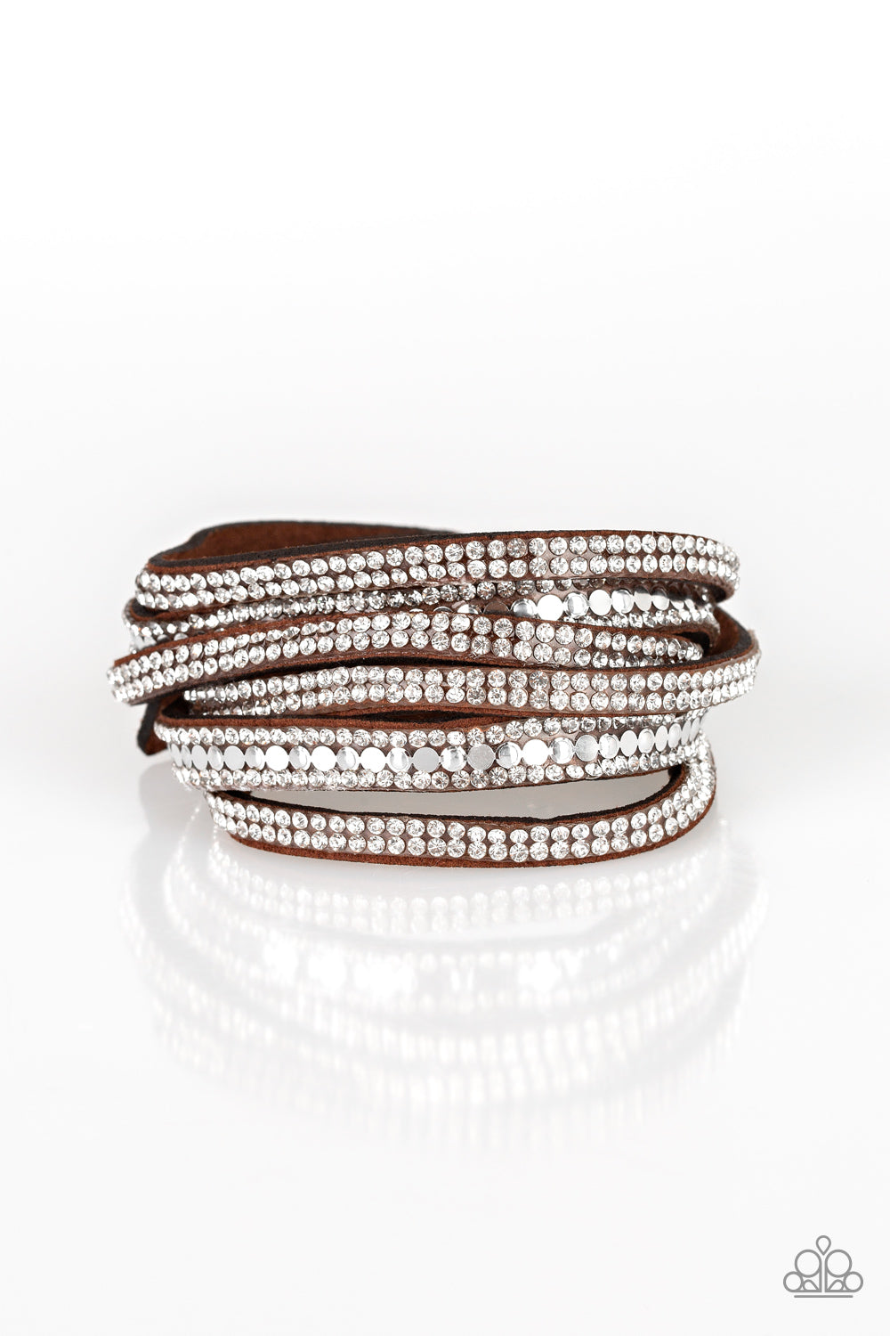 Rock Star Attitude - Brown Paparazzi Urban Bracelet