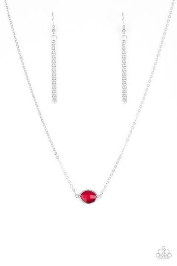 Fashionably Fantabulous Red Paparazzi Necklace