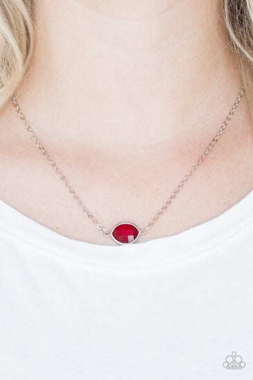 Fashionably Fantabulous Red Paparazzi Necklace