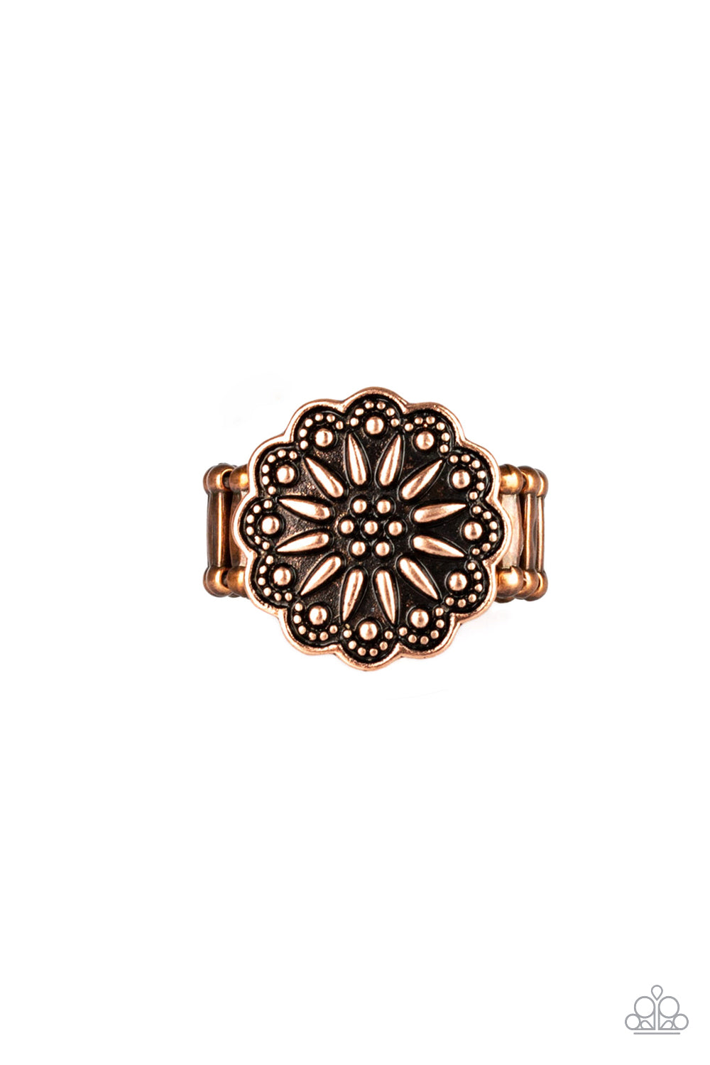 Desert Sunflower - Copper Paparazzi Ring