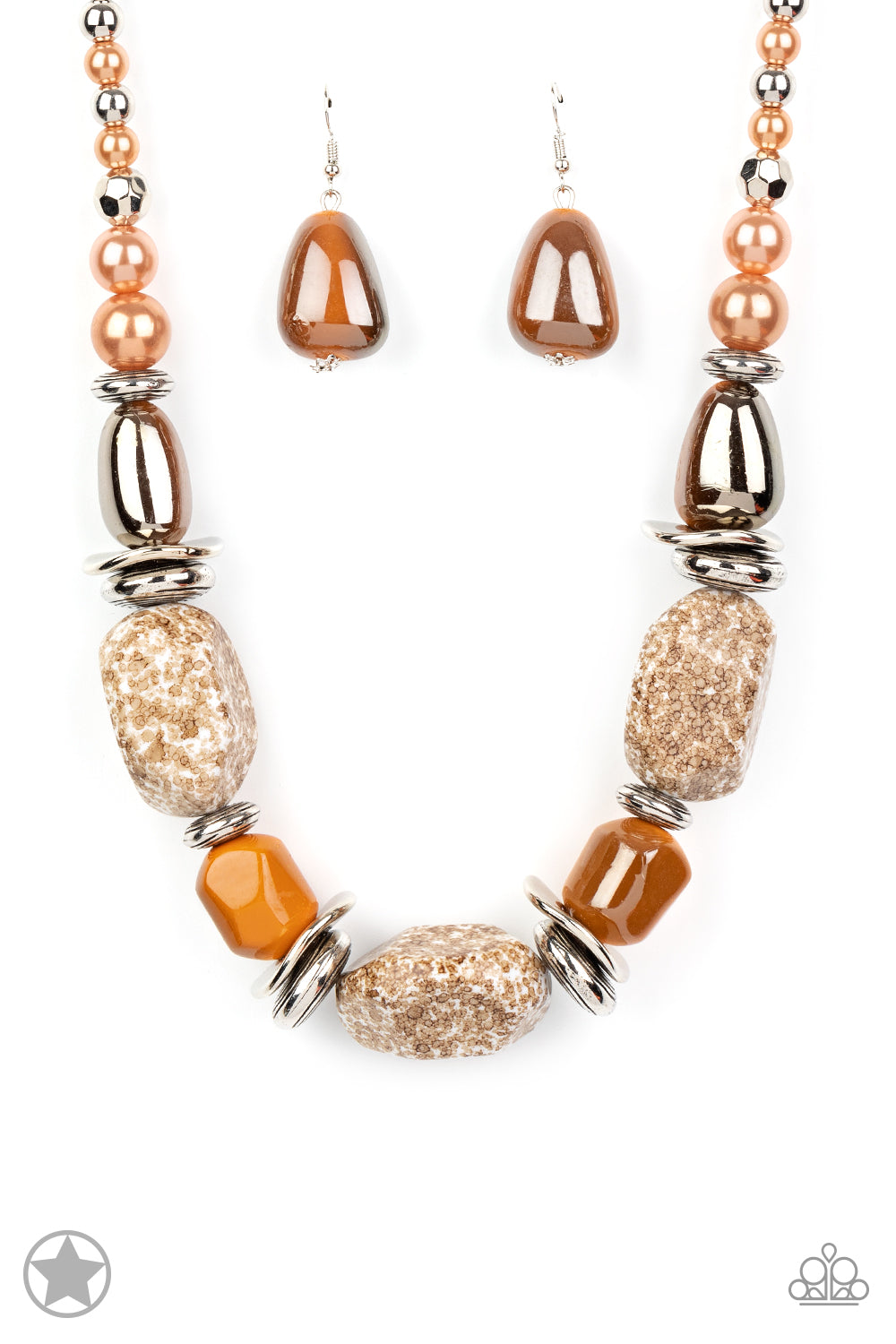 In Good Glazes - Peach Paparazzi Necklace
