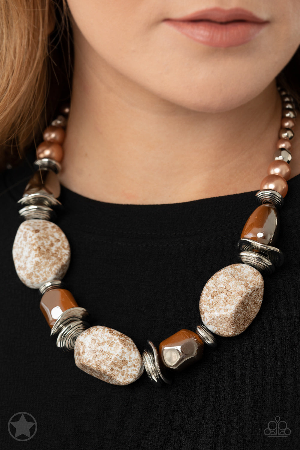 In Good Glazes - Peach Paparazzi Necklace