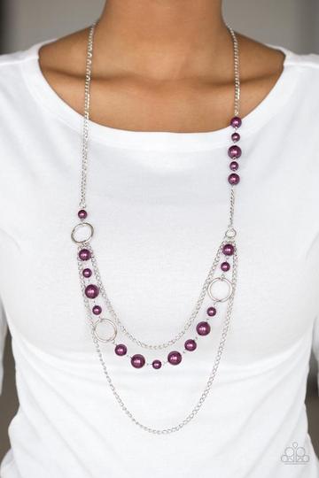 Party Dress Princess - Purple Paparazzi Necklace