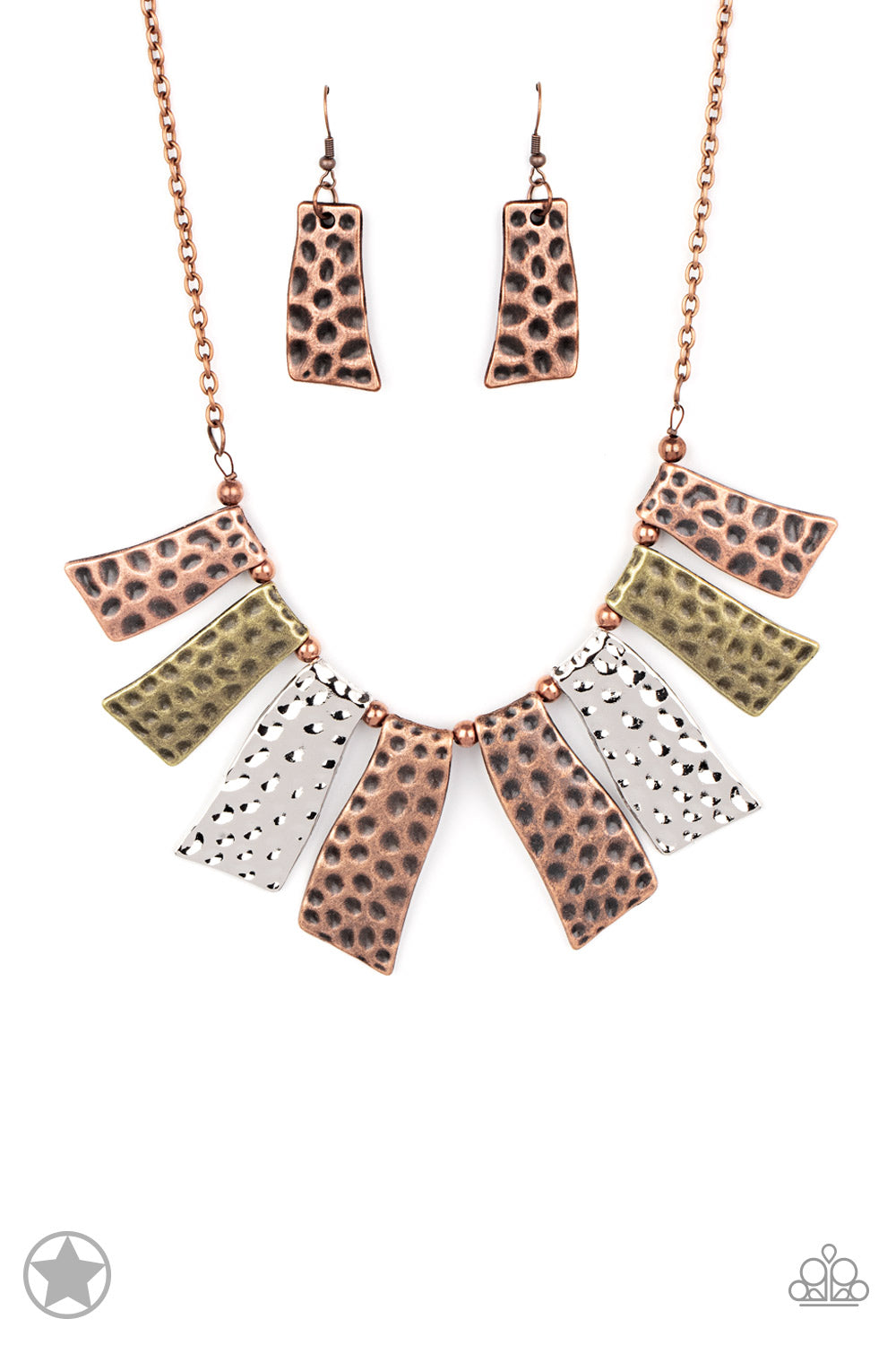 A Fan of the Tribe Paparazzi Necklace