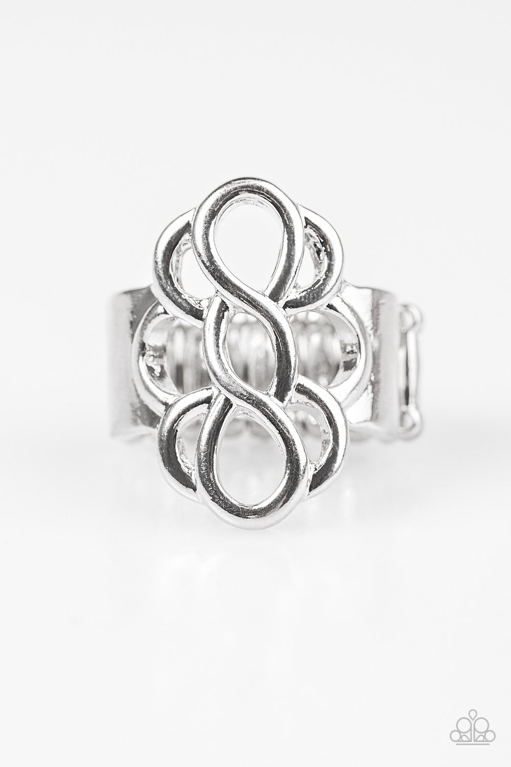 Breathe It All In - Silver Paparazzi Ring