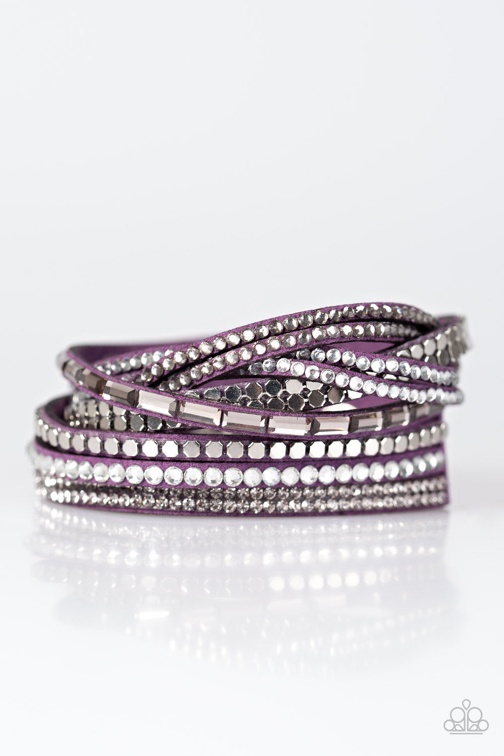 I Came To Slay - Purple Paparazzi Bracelet