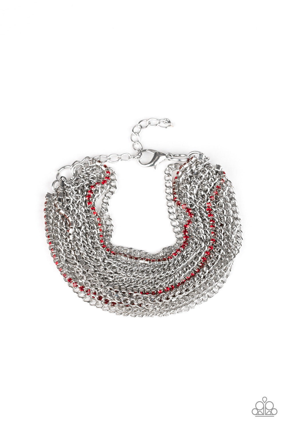 Pour Me Another - Red Paparazzi Bracelet