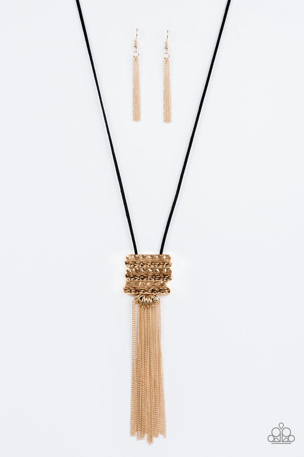 All About Altitude Gold Paparazzi Necklace