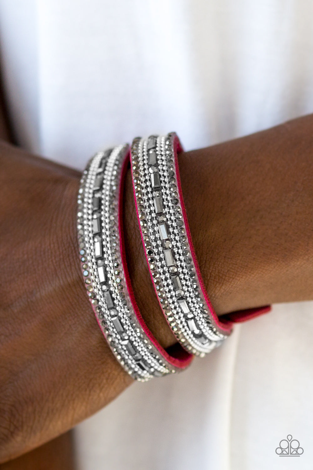 Shimmer and Sass - Pink Paparazzi Bracelet