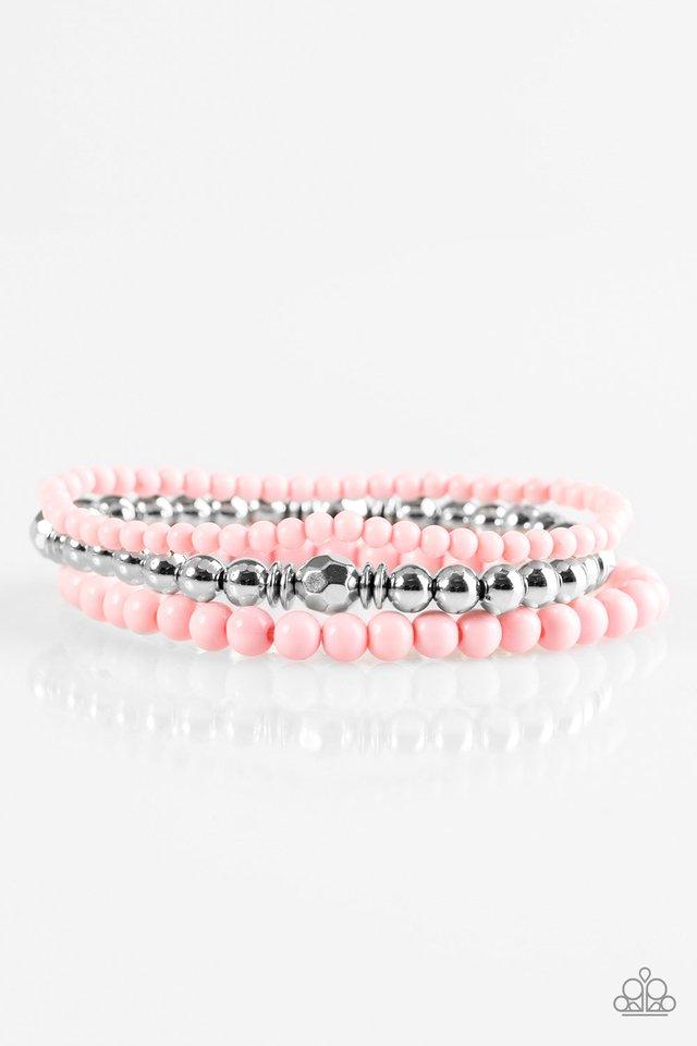 Midsummer Marvel - Pink Paparazzi Bracelet