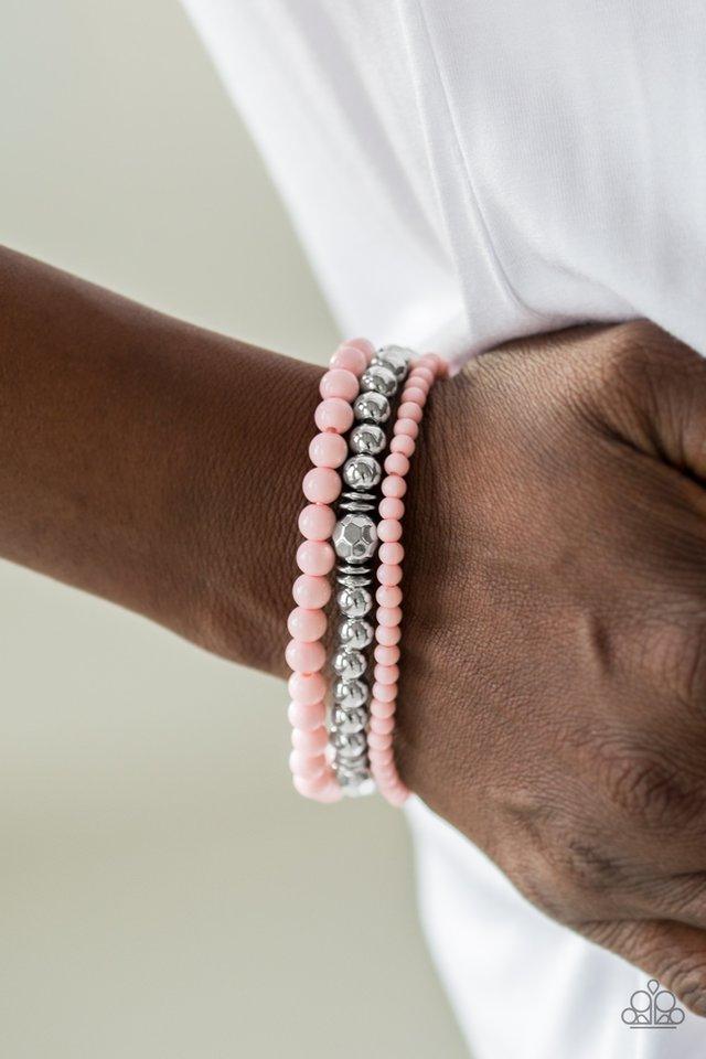 Midsummer Marvel - Pink Paparazzi Bracelet