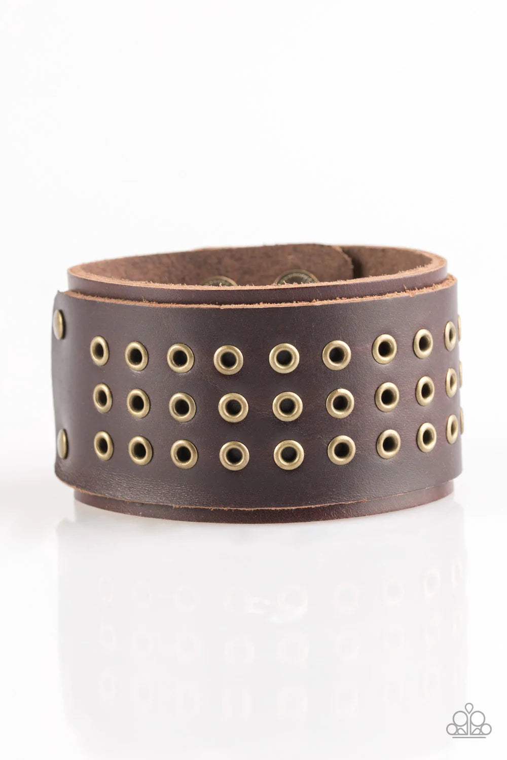 Road Rage Brown Paparazzi Urban Bracelet