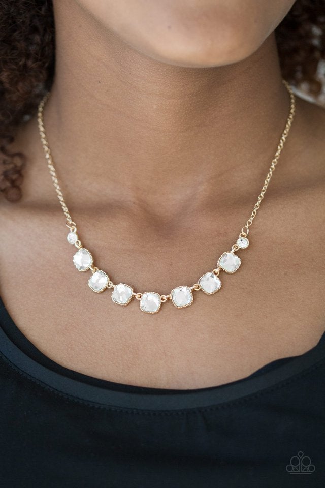 Deluxe Luxe Gold Paparazzi Necklace