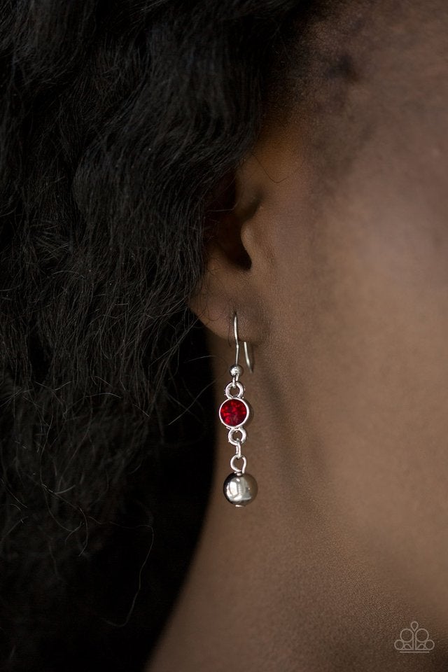 Pageant Queen Red Paparazzi Necklace