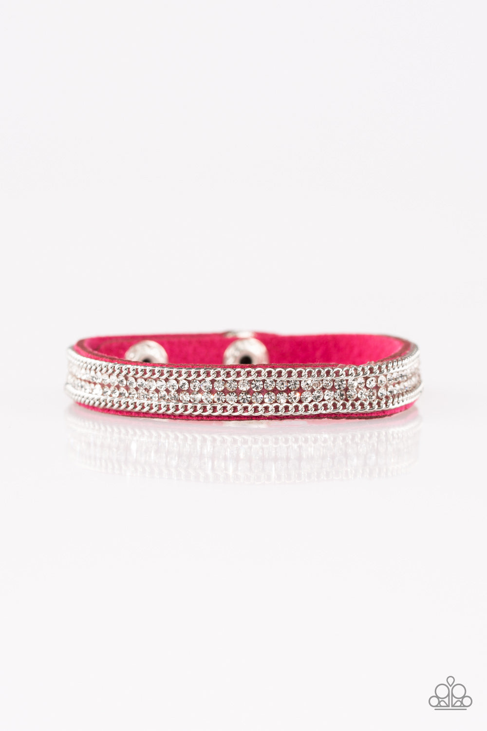 Babe Bling - Pink Paparazzi Bracelet