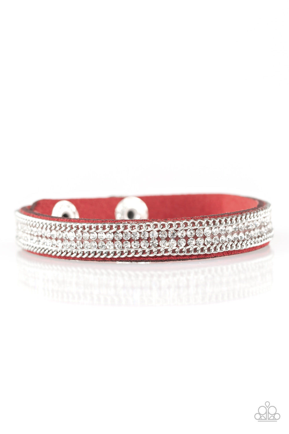 Babe Bling - Red Paparazzi Urban Bracelet