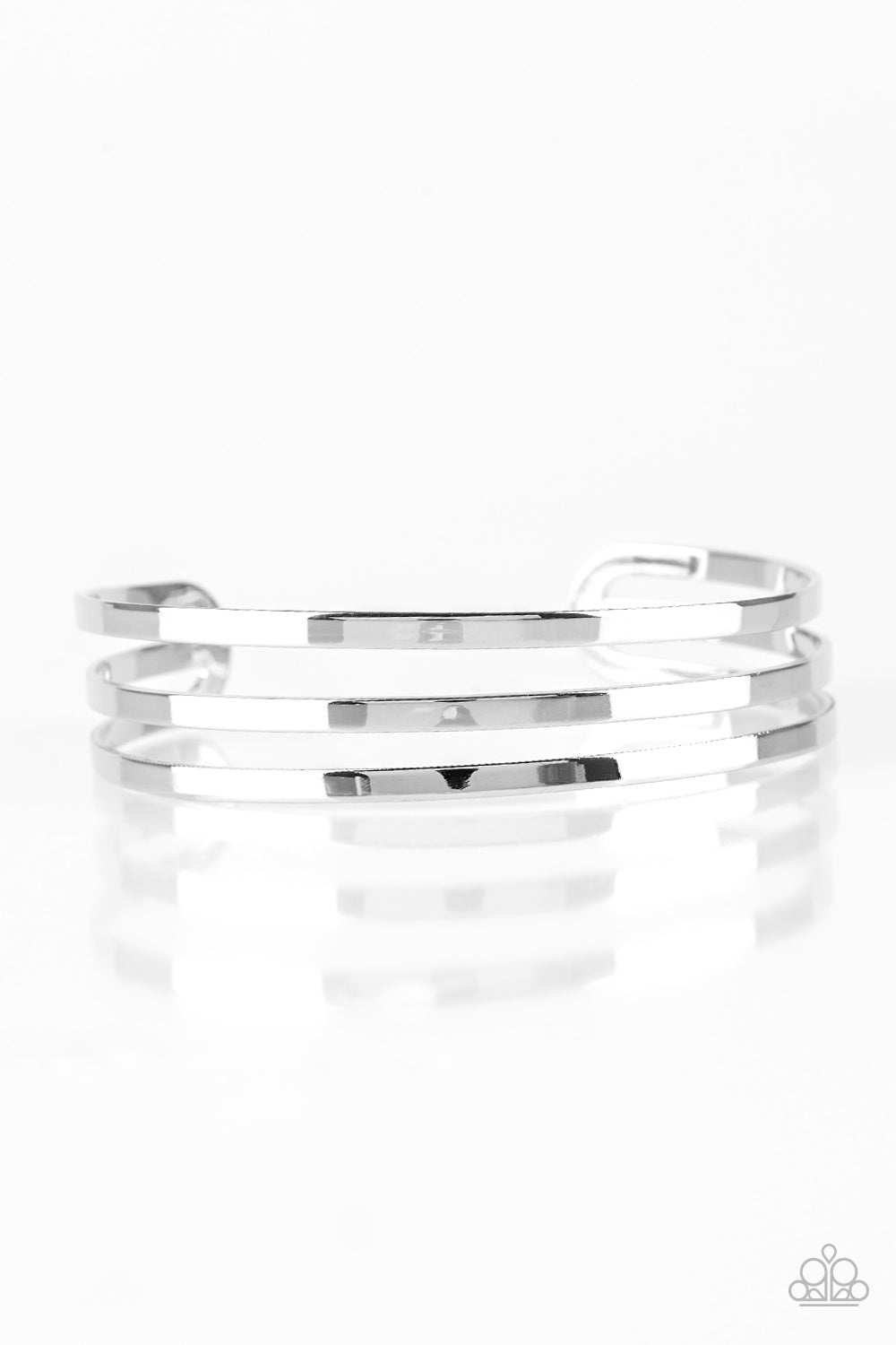 Street Sleek - Silver Paparazzi Bracelet