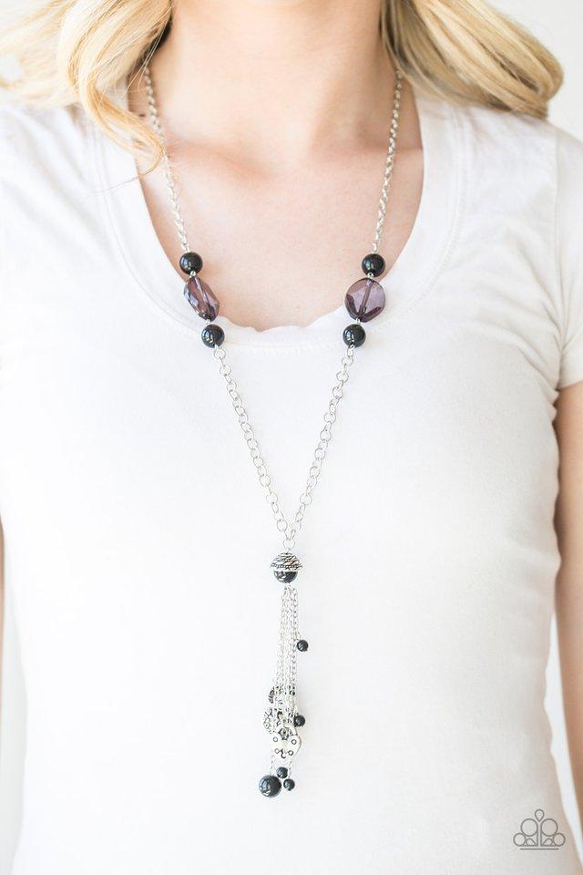 Heart-Stopping Harmony - Black Paparazzi Necklace