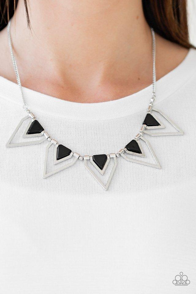 The Pack Leader Black Paparazzi Necklace