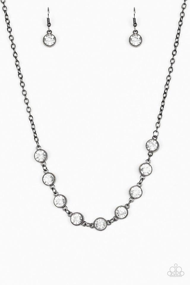 Starlit Socials Black Paparazzi Necklace