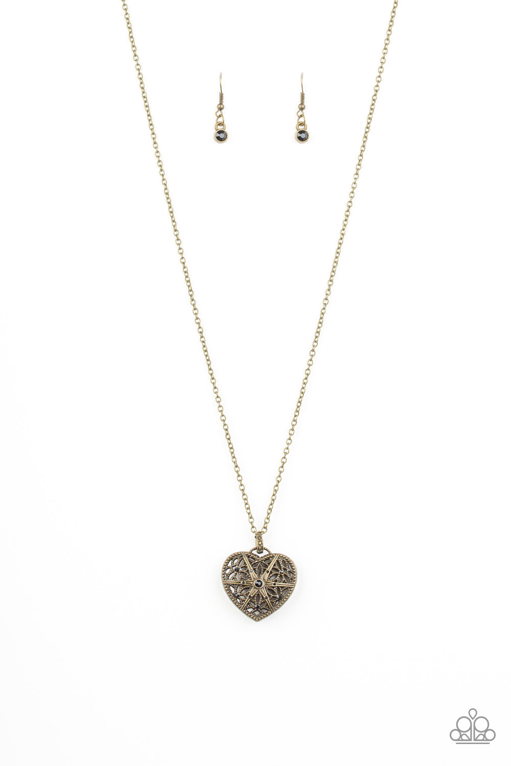 Casanova Charm - Black Paparazzi Necklace