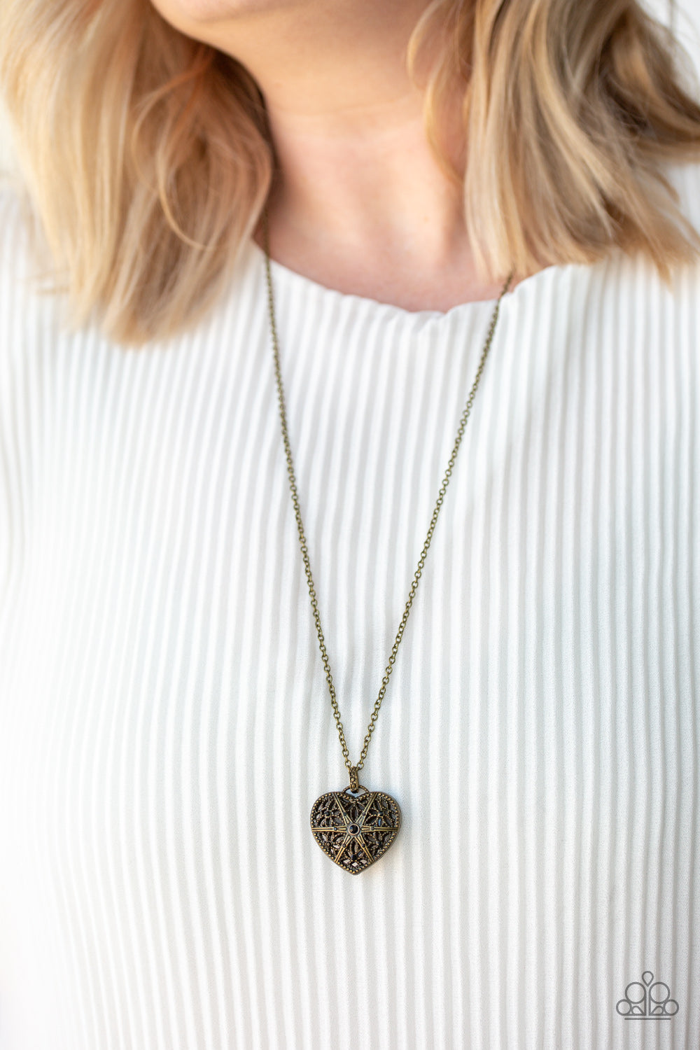 Casanova Charm - Black Paparazzi Necklace