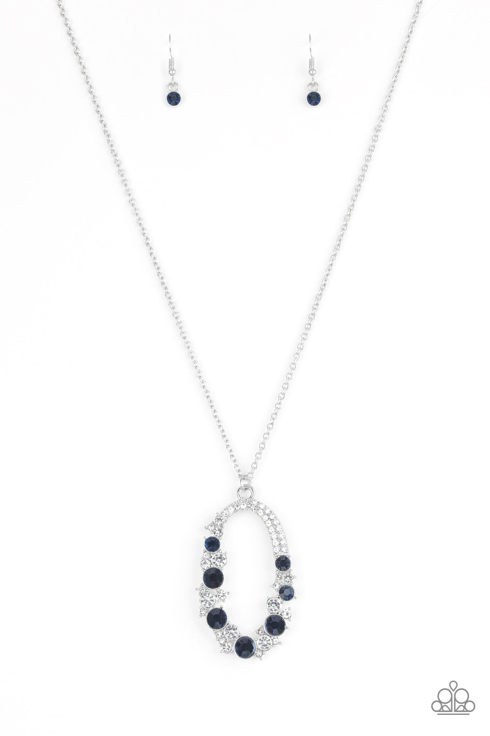 Spotlight Social - Blue Paparazzi Necklace