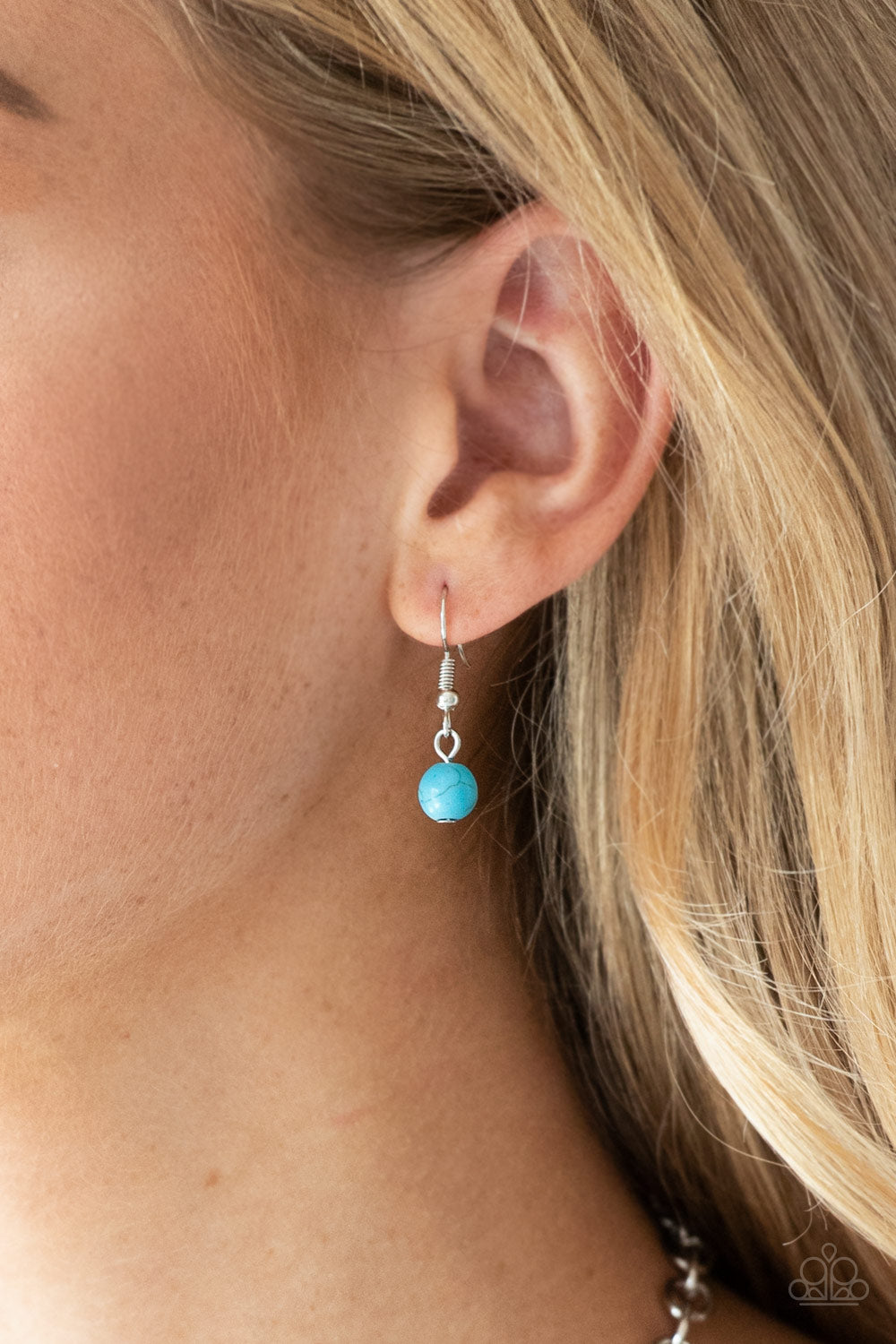 Ground Forces - Blue Paparazzi Necklace