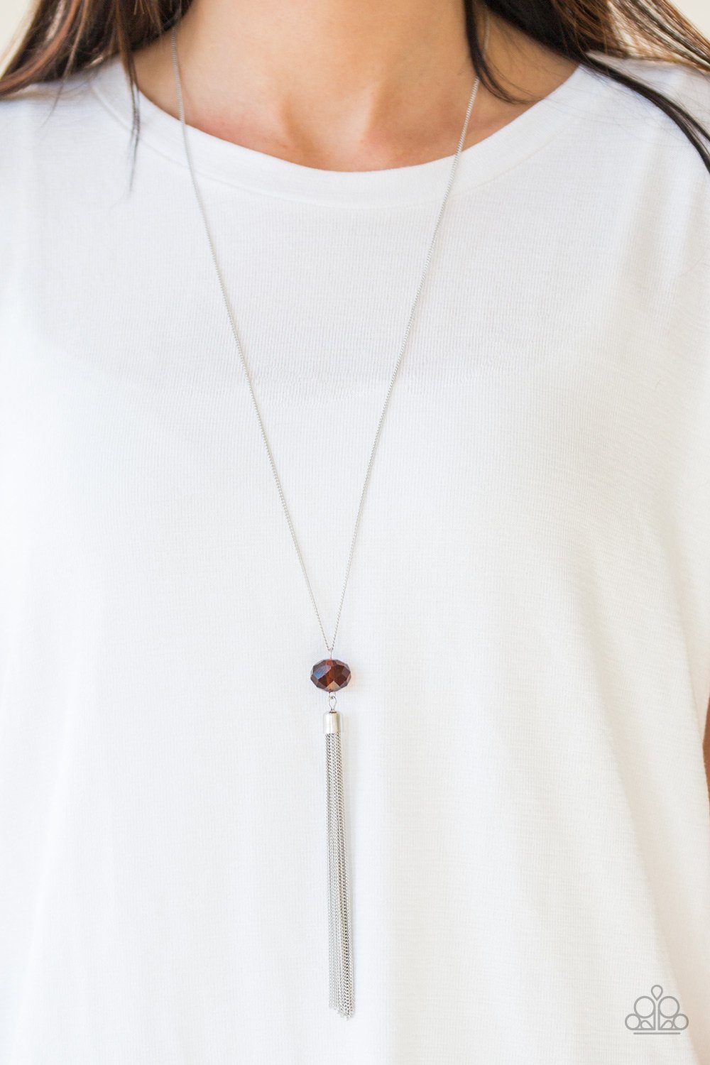 Socialite of the Season Brown Paparazzi Necklace