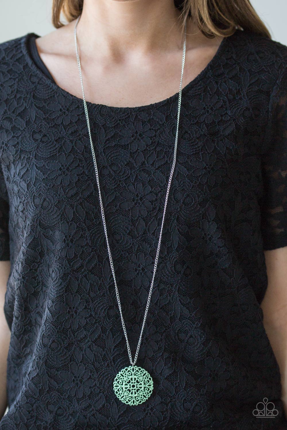 Midsummer Musical - Green Paparazzi Necklace