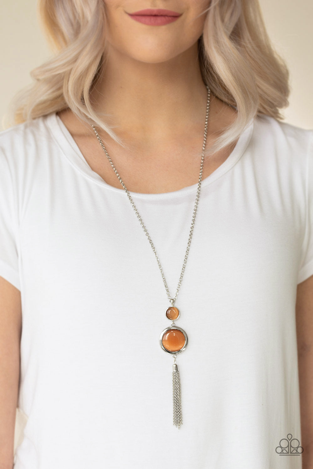 Have Some Common SENSEI - Orange Paparazzi Necklace
