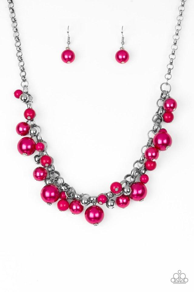 The Upstater Pink Paparazzi Necklace