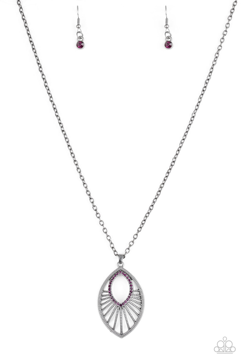 Court Couture - Purple Paparazzi Necklace
