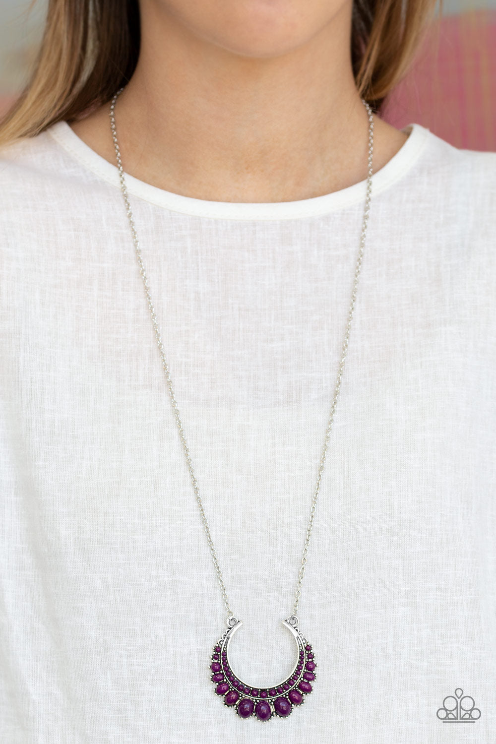 Count To ZEN - Purple Paparazzi Necklace