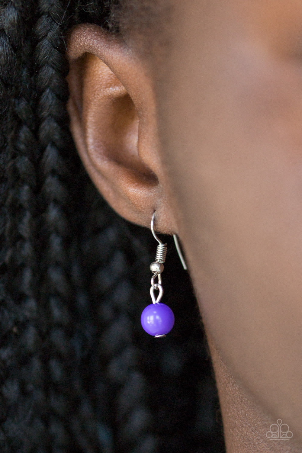 Beach Party Pageant - Purple Paparazzi Necklace